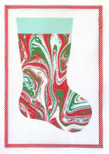 Load image into Gallery viewer, Marbled Stocking Narrow Shape