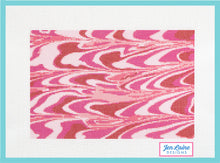 Load image into Gallery viewer, Melted Marble Canvas in Lipstick Colorway