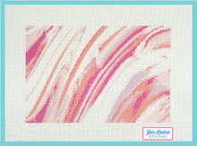 Load image into Gallery viewer, Strawberry Sorbet Marbled Canvas
