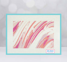 Load image into Gallery viewer, Strawberry Sorbet Marbled Canvas
