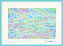 Load image into Gallery viewer, Swirled Confetti Marbled Canvas
