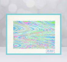 Load image into Gallery viewer, Swirled Confetti Marbled Canvas