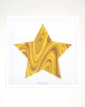 Load image into Gallery viewer, Tree Topper Star in Gold Marble
