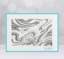 Load image into Gallery viewer, Misty Gray Marbled Canvas

